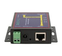 Airshi Adaptateur Série RS232 RS485 vers Ethernet, Convertisseur IP TCP avec Interface Multifonctionnelle 100-240 V, Plusieurs Modes de Fonctionnement Flexibles pour l'industrie (Prise