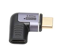 Airshi Adaptateur Type-C à 90 Degrés, Adaptateur Magnétique USB 4.0 140W pour Tablette