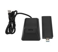Airshi Adaptateur USB sans Fil Double Bande, Adaptateur sans Fil USB3.0 Plug and Play 2,4 GHz 5,8 GHz avec Base pour pour