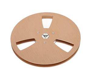 Airshi Bobine Réceptrice Vide, Partie de Machine d'ouverture d'alliage d'aluminium de Bobine Vide 1/4 7 Pouces à Faible Bruit pour Le Lecteur de Bande de Bobine à Bobine