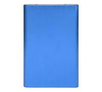 Airshi Boîtier HDD, Boîtier de Disque Dur 2,5 Pouces Portable Plug and Play Haute Vitesse 10 Gbps avec Indicateur LED pour la Maison (Bleu)