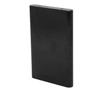 Airshi Boîtier HDD, Boîtier de Disque Dur 2,5 Pouces Portable Plug and Play Haute Vitesse 10 Gbps avec Indicateur LED pour la Maison (Noir)