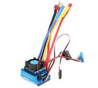 Airshi Brushless ESC, RC 80A Brushless ESC Facile à Transporter Bonne compatibilité Performances Stables pour Les Pièces de Bateau de Voiture Télécommandées 1/10 1/12