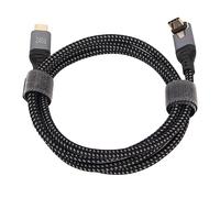 Airshi Câble de Données de Type C, Câble de Charge Rapide de Type C en Nylon tressé Flexible pour Ordinateur Portable Mobile (100cm)