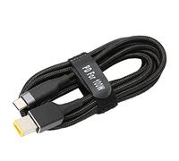 Airshi Câble d'extension USB C, Adaptateur Secteur USB 100W 20V 5A pour ThinkPad (JD0601-2 (2 mètres))