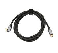 Airshi Câble USB C vers USB C 3.1 Gen 2, Prise en Charge 4K à 60 Hz Boîtier en Aluminium 100 W Charge 10 Gbit/s Transmission de Données Plug and Play Câble USB C pour Transfert de