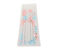 Airshi Capuchons de Touches Mécaniques à Motif Clair, 130 Touches Ergonomiques, à Faire Soi-même, pour Le Bureau (Guerrier Dragon)