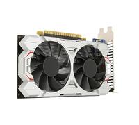 Airshi Carte Graphique d'Ordinateur, Double Ventilateur de Refroidissement, Carte Graphique de Jeu Efficace, Silencieuse, Interface DVI 4 Go DDR5 128 Bits pour Ordinateur de Bureau