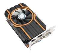 Airshi Carte Graphique GDDR5, Carte Graphique de Jeu Flattener 1 Go Horloge GPU 1100 MHz pour Les Médias