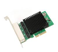 Airshi Carte LAN Ethernet, Carte Réseau Ethernet Plug and Play pour Serveur