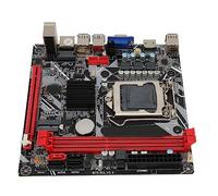 Airshi Carte Mère B75 MS LGA 1155, Remplacement d'interface Multimédia HD NVME M.2 SATA3.0 Prise en Charge de la Mémoire DDR3 USB3.0 Carte Mère B75 MS PCle 16X WiFi M.2 pour Bureau