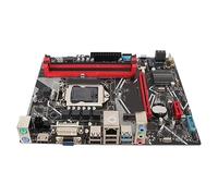 Airshi Carte Mère, DDR3 Carte Mère 3.0 Prise en Charge de l'interface VGA DVI Dual Channel B75 S pour PC de Bureau