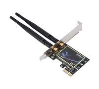 Airshi Carte Réseau de Bureau Fil 2.4G/5G, Carte Réseau Haute Vitesse pour