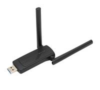Airshi Carte WiFi, Adaptateur WiFi 6 MU MIMO AX1800Mbps Technologie pour PC de Bureau