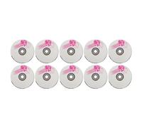 Airshi CD, Matériel PC CD Vierge Stockage Pratique 225 Photos Performances Stables 700 Mo 52X pour Les Données (10PCS)