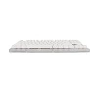 Airshi Clavier d'ordinateur, Mémoire de Stockage 40 Gbit/s 87 Touches Plug and Play Clavier Mécanique rétroéclairé RVB pour Jeu (Interrupteur Bleu)