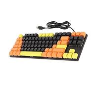 Airshi Clavier mécanique filaire résistant aux rayures 87 touches léger pour bureau