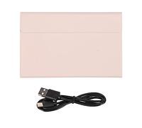 Airshi Clavier pour Tablette, Porte-Crayon Découpes Précises Clavier Portable 280 MAh Antidérapant Magnétique avec Tablette Pad Plus étui (Rose)