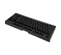 Airshi Clavier sans Fil 2.4G 87 Touches Clavier sans Fil ABS Matériel Mince Léger USB2.0 Interface 1800mA Batterie de Jeu (Noir)