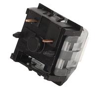 Airshi Commutateurs de Clavier, Anti-poussière 30pcs Commutateurs de Clavier Mécaniques Rétro-éclairés pour Ordinateur Portable Bricolage (Interrupteur Blanc Base Noire)