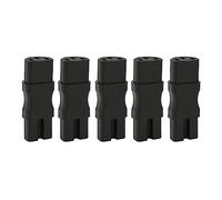 Airshi Convertisseur de Puissance IEC320 C13 vers IEC320 C15, Adaptateur Secteur Universel IEC320 C13 vers IEC320 C15 5 Pièces pour Prise UPS