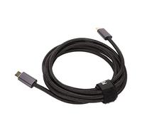 Airshi Cordon de Charge Rapide de Type C, Fil tricoté en Nylon Léger et Portable Résistant aux Empreintes Digitales PD3.1 140W Câble de Données de Type C pour Le (200cm)