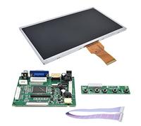 Airshi Écran d'affichage LCD, Module de Moniteur Tactile d'installation Facile 800x480 Portable pour Raspberry Pi