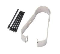 Airshi Embouts de Stylet de Remplacement, sans Rayures et en Douceur Embouts de Stylet 5 Pièces Installation Facile Faible Frottement pour S6/S7/S7+ pour Note 5G (Noir)