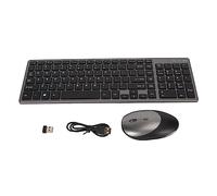 Airshi Ensemble Clavier et Souris, Combinaison Clavier et Souris Mince et Stable 2.4G sans Fil pour Tablette