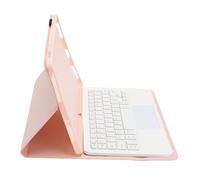 Airshi Étui pour Clavier, Housse de Clavier en Cuir, Découpes Précises, Clavier rétroéclairé Détachable pour Pad 5 11 Pouces (Pink)