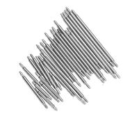 Airshi Goupilles de Bracelet de Montre Goupilles de Réparation de Montre à Double extrémité en Acier Inoxydable pour l'horlogerie (30 pièces)