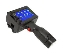 Airshi Imprimante à Jet d'encre, Imprimante à Jet d'encre Portable à Séchage Rapide, écran Tactile LCD 4,3 Pouces pour l'image (Prise UE)