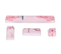 Airshi Keycap Mécanique, Couverture de clé de Colle Peinte sur 5 Côtés Production de Bricolage pour Clavier Mécanique pour Adolescents pour employé de Bureau