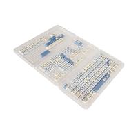 Airshi Keycaps Mécaniques, Couleurs Riches Hydrofuges PBT Gaming Keycaps Personnalisés Ergonomiques 148 Pièces pour Le Bricolage (Chaton)