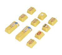 Airshi Keycaps PBT, Keycaps Personnalisés en Matériau PBT pour Ordinateur pour PC pour Ordinateur de Bureau