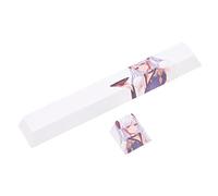 Airshi Keycaps Personnalisés Cute Girl Remplacement Keycaps Facile Remplacer Les Petits Claviers de Bureau Compacts pour Les Claviers Mécaniques Domestiques