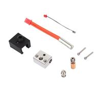 Airshi Kit de Buse de Bloc Chauffant, Kit de Buse d'extrudeuse à extrémité Chaude Lissante Résistant à la Chaleur pour Le Remplacement