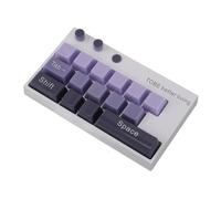 Airshi Kits d'ornements de Clavier Mécanique, Affichage Lumineux Robuste, Décoration d'ornements Mécaniques pour Clavier de Jeu, Utilisation Facile avec des Autocollants Numériques