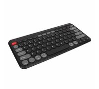 Airshi Mini Clavier à Touches Rondes, Clavier sans Fil Compact à Distance sans Fil de 32,8 Pieds pour Smartphones (Black)