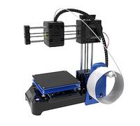 Airshi Mini Imprimante 3D, Kit d'Imprimante 3D DIY 4x4x4in Volume d' Haute Précision 100-240V Léger pour Les Enfants (Prise UE)