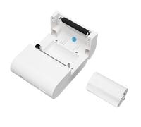 Airshi Mini Imprimante, Imprimante Thermique de Poche Multifonction pour Téléphone connecté pour Autocollants d'image de Reçu pour