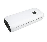 Airshi Mini Imprimante Thermique, Imprimante Thermique Portable A4 Haute Performance 4.0 210 Mm de Large pour Le Bureau (Prise UE)