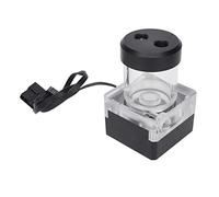 Airshi Mini Pompe de Refroidissement par Eau, Réservoir de Pompe de Refroidissement par Eau 550L / H 10W 12V pour Ordinateur
