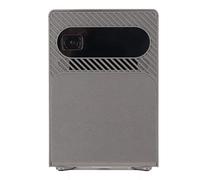 Airshi Mini Projecteur, 5G WiFi 2G 32G Processeur Quadricœur jusqu'à 120 Pouces 3D 4K Projecteur DLP Portable avec LED RVB pour Bureau pour 9.0 (Gris)