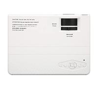 Airshi Mini Projecteur, Dissipation Thermique Multifonctionnelle de Mini Projecteur HD pour Le Bureau pour l'extérieur pour la Maison (Prise UE)
