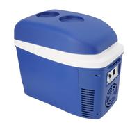 Airshi Mini Réfrigérateur de Voiture, Réfrigérateur de Voiture à Double Usage, Refroidissement et Chauffage 100-240V, Portable avec Sangle pour Pique-nique (Prise UE)