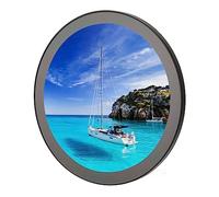 Airshi Module d'affichage Rond, écran Tactile Rond en Verre trempé IPS de 5 Pouces pour Voiture