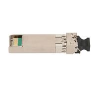 Airshi Module Fibre Optique SFP 25G, Module Gigabit LC en Alliage de Zinc à Double Fibre Multimode Distance de Transmission 100 Mètres 25G pour Commutateurs Fibre