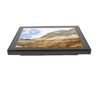 Airshi Moniteur à écran Tactile Portable IP65 Moniteur LED étanche 10 Points Tactile Capacitif 100-240V Résolution 800x600 Multi-Interface Anti-poussière pour l'industrie (Prise UE)