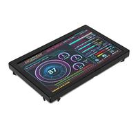 Airshi Moniteur de Température d'ordinateur, Moniteur de Température PC Réglage de la luminosité en Continu 5 Pouces Image Claire pour Le Bureau